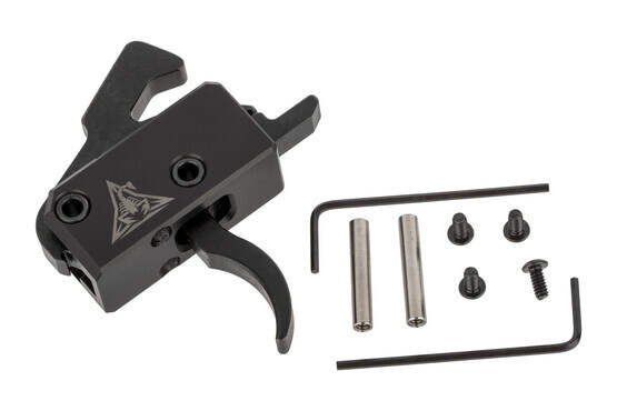 Rise Armament Super Sporting Trigger for the AR-15 is now available with Anti-walk trigger and hammer pins for secure installation.